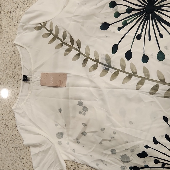 Women's Floral Dress - Picture 2 of 3